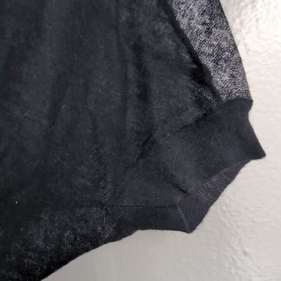 Vince lightweight slouchy silk Alpaca oversized short sleeve sweater Small - Picture 4 of 13